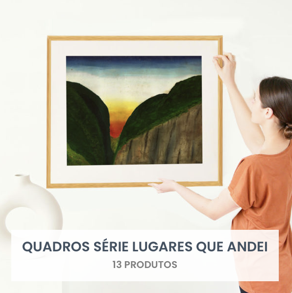 Quadros Série Lugares que Andei